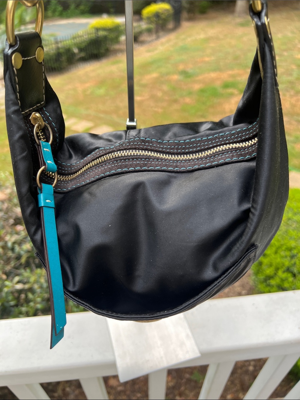 COACH nylon Black Mini Hobo Bag - Picture 7 of 16